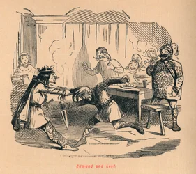 Edmund y Leof, c1860