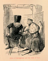 Enrique de Bolingbroke y el Duque de York, c1860