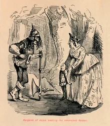 Margarita de Anjou encontrando al ladrón benevolente