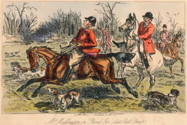 Mr Muffington en Placid Joe tarde Pull Devil, 1865