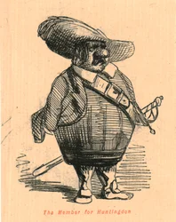 El miembro por Huntingdon, 1897