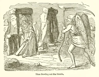 El tiempo expulsando a los druidas