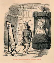 Conducta indecorosa de Enrique, Príncipe de Gales, c. 1860