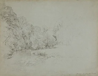 Piscina Pike, Beresford Hall, Derbyshire