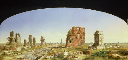 La Vía Apia, 1869