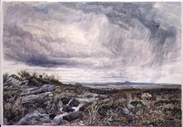 Tiempo lluvioso, Bettws-y-Coed