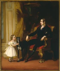 Príncipe consorte Alberto y Princesa Real