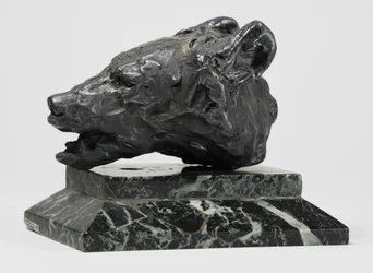 Cabeza de oso, c.1900
