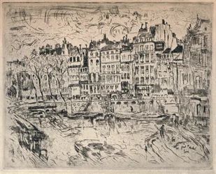 Cerca del Pont St Michel, 1915