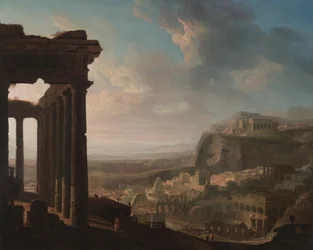 Ruinas de una ciudad antigua, c. 1810-20