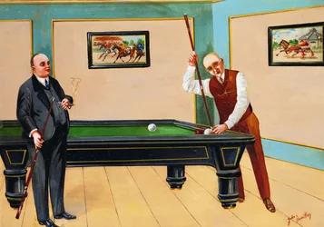 El partido de billar