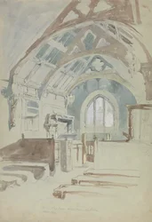 Interior de la capilla Rag, Sir Robert Vaugn