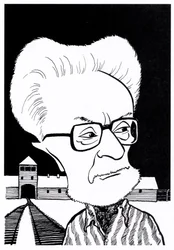 Primo Levi, caricaturas