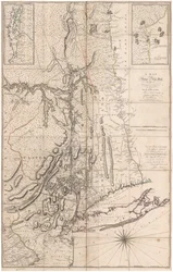 Mapa de la provincia de Nueva York... por el capitán Montresor
