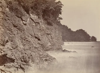 Paisaje Tropical, Acantilado - Bahía Limón, 1871