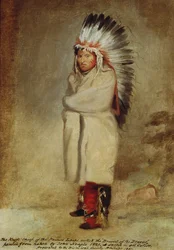 Jefe Cuchillo de los Pawnee Loups, 1821