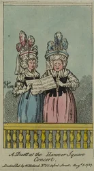Un Dueto en el Concierto de Hanover Square, 1788