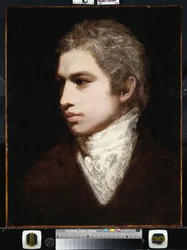 Retrato de un caballero, se dice que es Samuel Taylor Coleridge