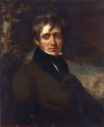 Retrato del poeta Thomas Moore (1779-1852)