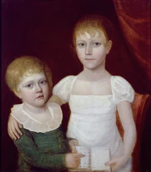 Julieta y John Wesley Paradise (1809-62), c.1815-20