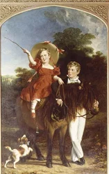 La Familia Petre (detalle)