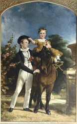 La familia Petre (detalle)