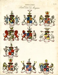 Escudos de armas de duques y marqueses escoceses