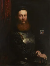 Teniente General Crealock (óleo sobre lienzo)