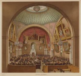 Sala del Consejo, Guildhall, Ciudad de Londres