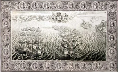 Armada (grabado de un tapiz)
