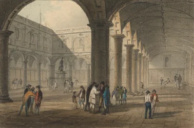 El cuadrilátero de la Royal Exchange