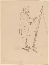 Dibujando - Emanuel Leutze