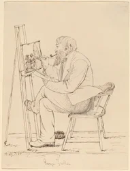 Dibujando - George Fuller