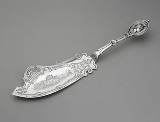 Cuchillo de un juego de pescado