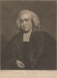 Joseph Warton, rector del Winchester College