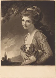 Lady Hamilton como la Naturaleza, publicado en 1784