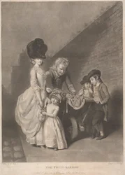 La carretilla de fruta