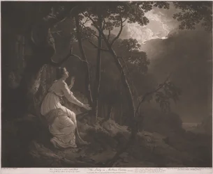 La dama en el Comus de Milton