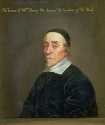 Retrato de William Harvey (1578-1657)