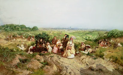 Vista sobre Londres desde Hampstead Heath
