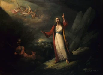 Cristo tentado por el diablo