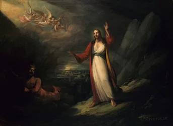 Cristo Tentado por el Diablo, 1818