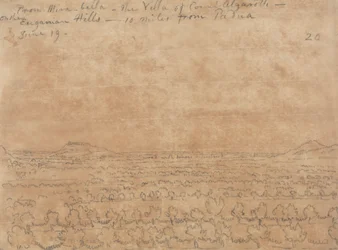 Desde Mirabella, la Villa del Conde Algarotti en las Colinas Euganeas