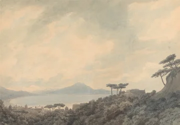 La bahía de Nápoles desde Capodimonte