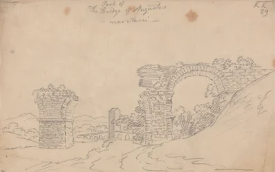 El puente de Augusto, cerca de Narni