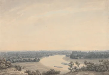 El Támesis desde Richmond Hill mirando al suroeste