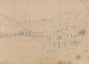 Vista de una villa