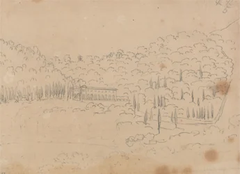 Vista de una villa