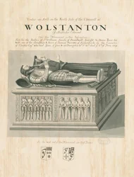 Iglesia de Wolstanton - Tumba de Sir William Sneide y Dame Anne