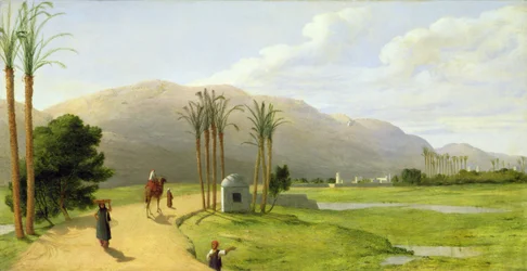 Asyut en el Nilo, 1873